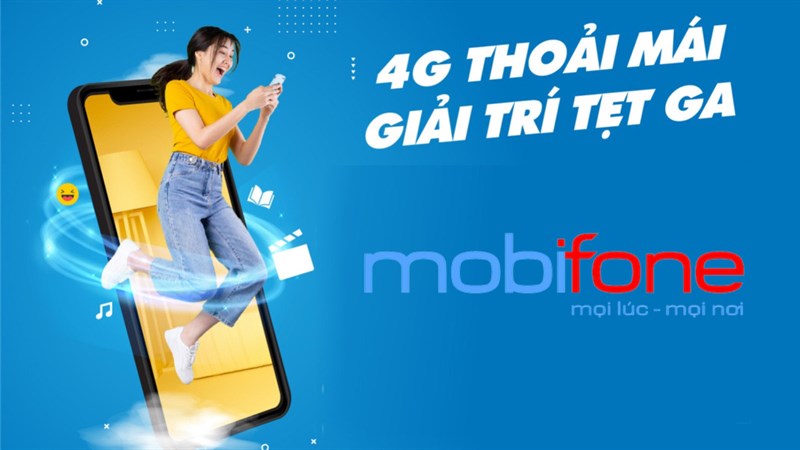 4G thoải mái giải trí tẹt ga. Chỉ có tại Mobifonedata.vn